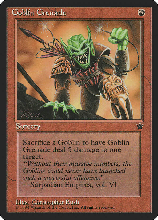 Goblin Grenade (fem)