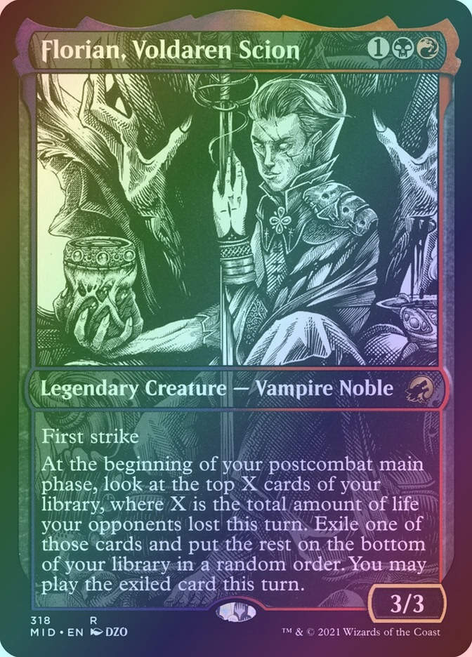 Florian, Voldaren Scion (MID) (318) / Showcase / Foil