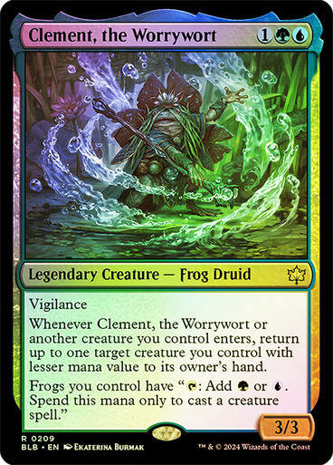 Clement, the Worrywort (blb) (209) / Foil