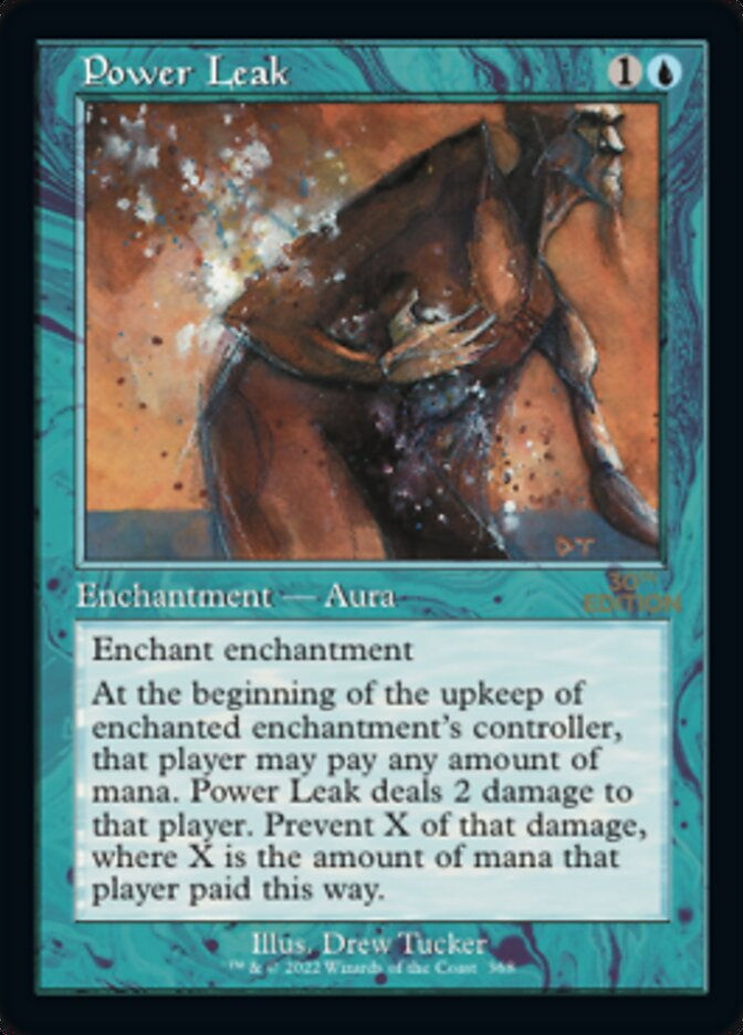 Power Leak (30a) / Retro Frame