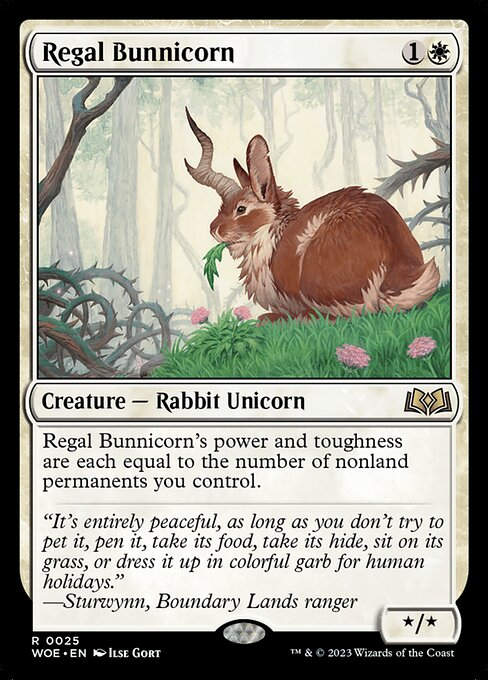 Regal Bunnicorn (woe)