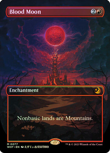 Blood Moon (wot) / Anime Borderless Foil