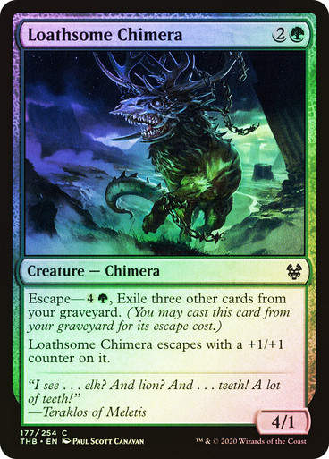 Loathsome Chimera (THB) (177) / Foil