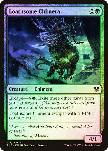Loathsome Chimera (THB) (177) / Foil