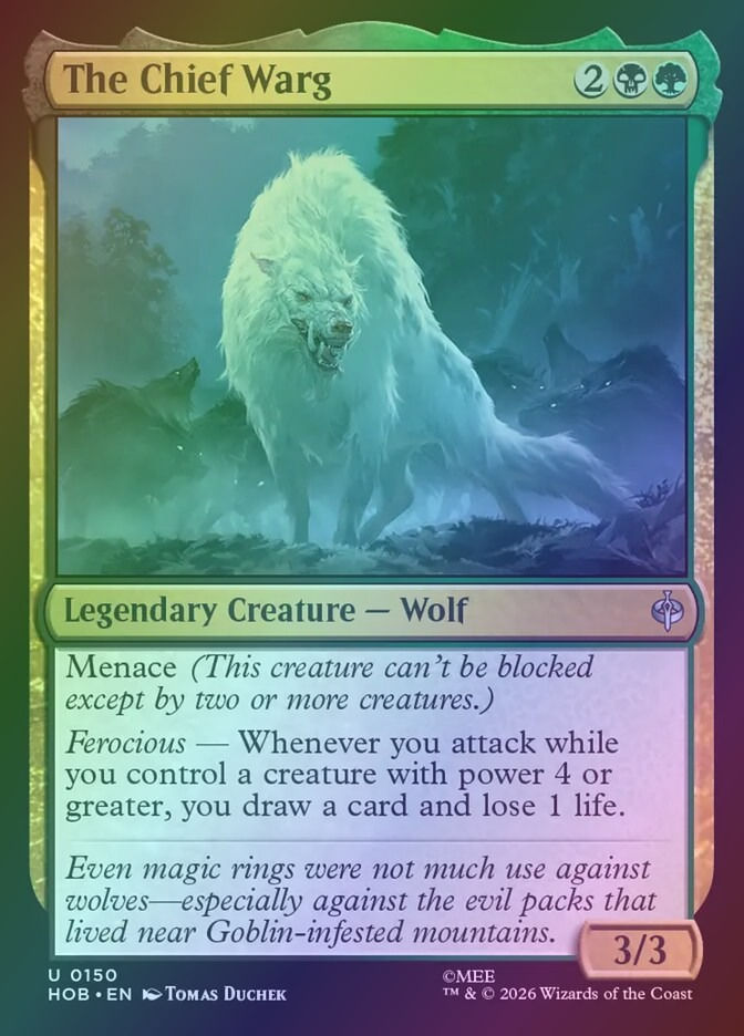 The Chief Warg (HOB) (150) / Foil