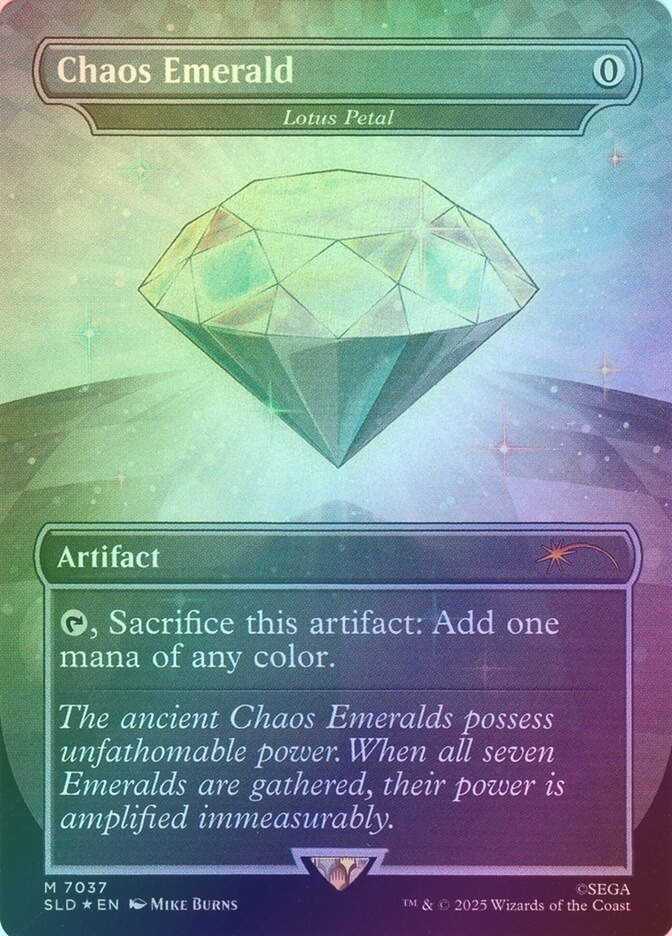 Lotus Petal (SLD) (7037) / Borderless / Foil