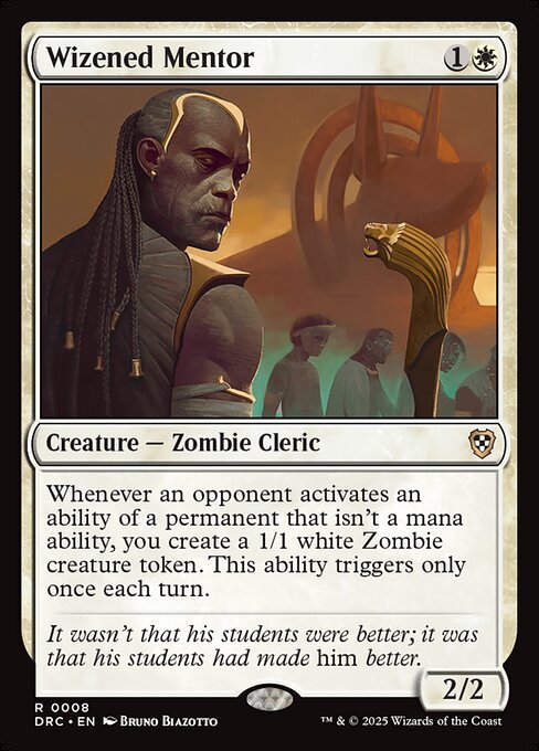 Wizened Mentor (DRC) (8)