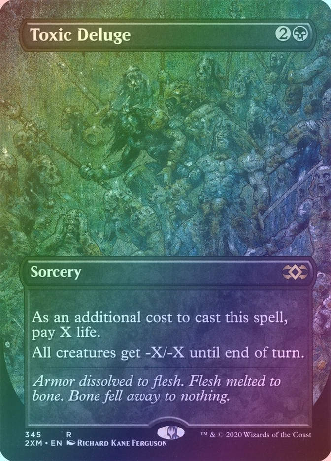 Toxic Deluge (2XM) (345) / Borderless / Foil