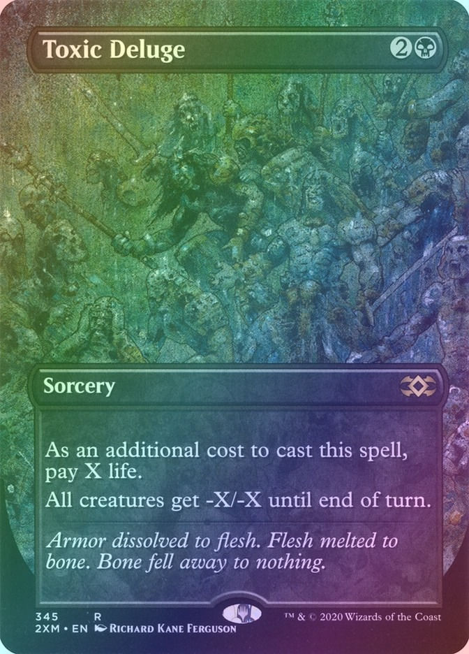 Toxic Deluge (2XM) (345) / Borderless / Foil