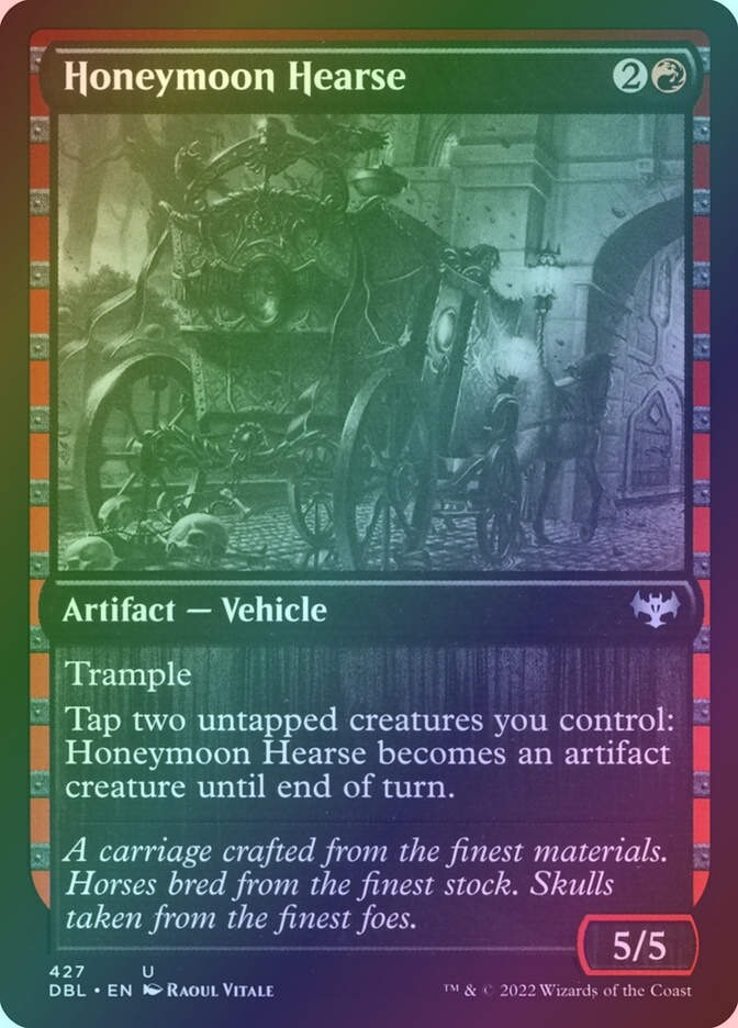 Honeymoon Hearse (DBL) (427) / Foil