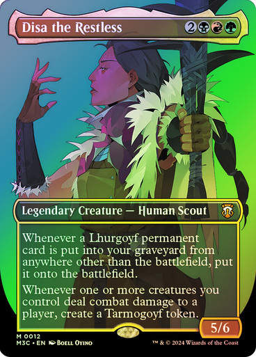 Disa the Restless (m3c) (12) / Borderless Foil