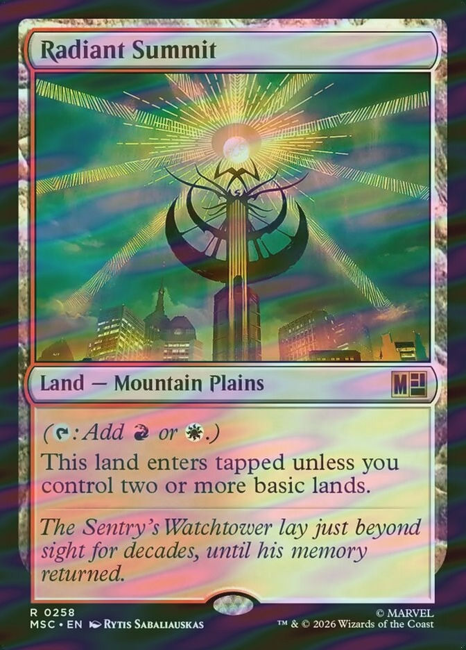 Radiant Summit (MSC) (258) / Surge Foil