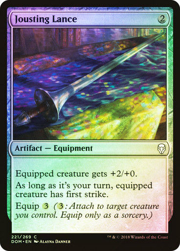 Jousting Lance (DOM) (221) / Foil