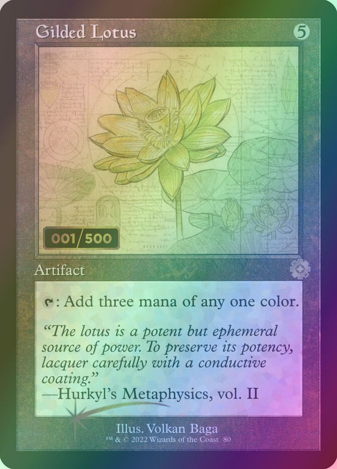 Gilded Lotus (BRR) (80z) / Serialized