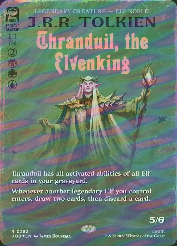 Thranduil, the Elvenking (HOB) (282) / Surge Foil