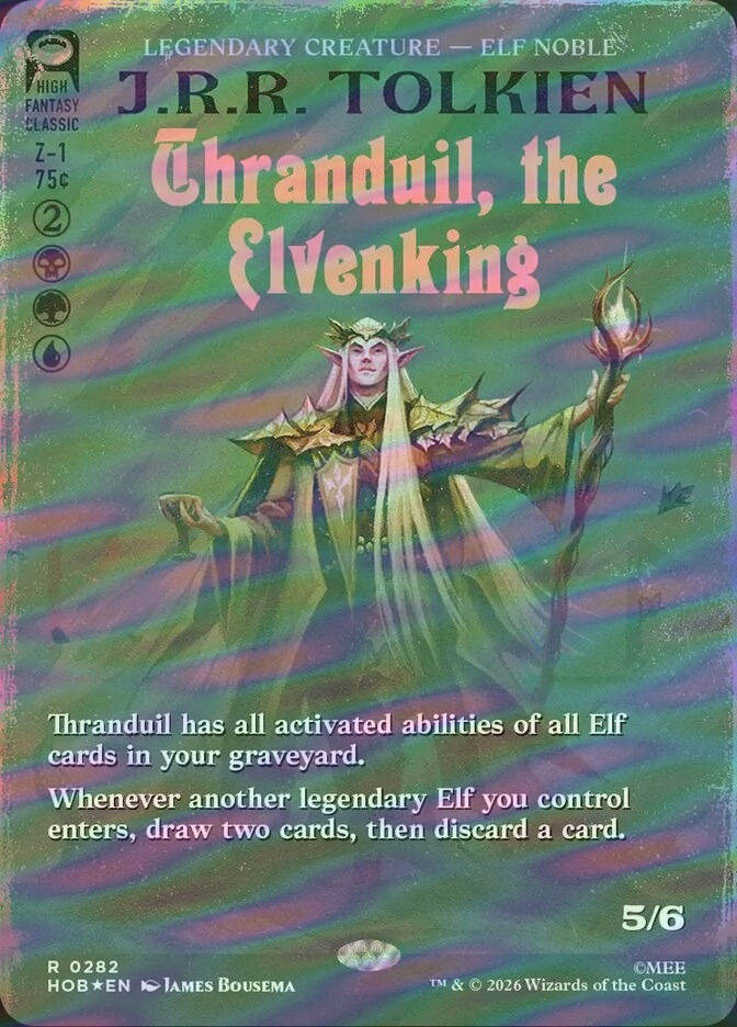 Thranduil, the Elvenking (HOB) (282) / Surge Foil