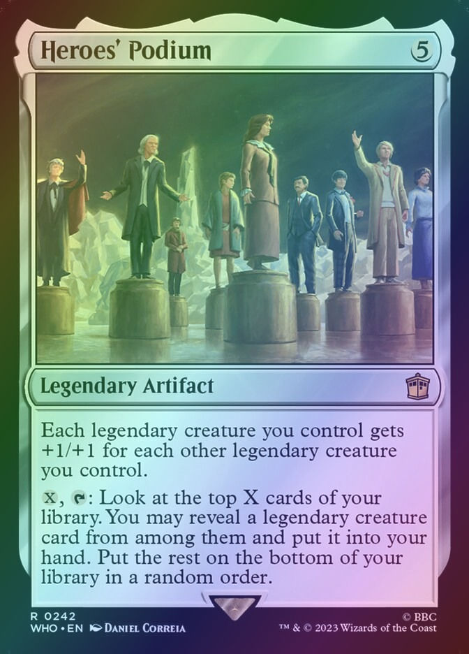 Heroes' Podium (WHO) (242) / Foil
