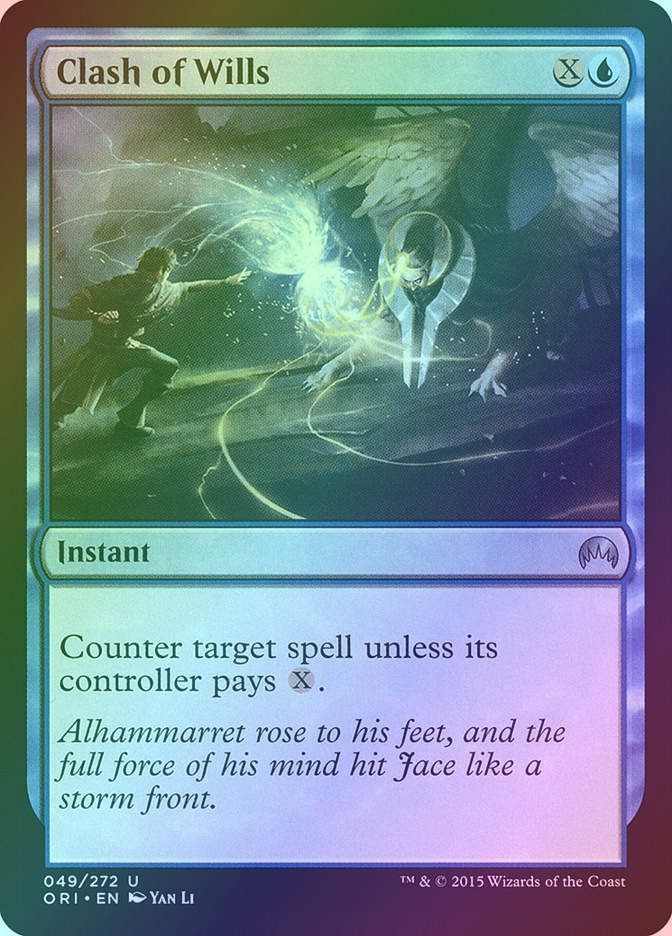 Clash of Wills (ORI) (49) / Foil