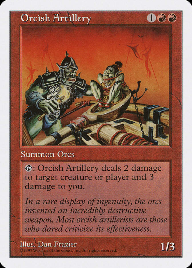 Orcish Artillery (5ED) (253)