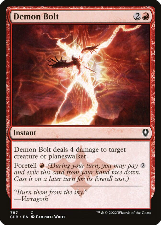 Demon Bolt (CLB) (787)