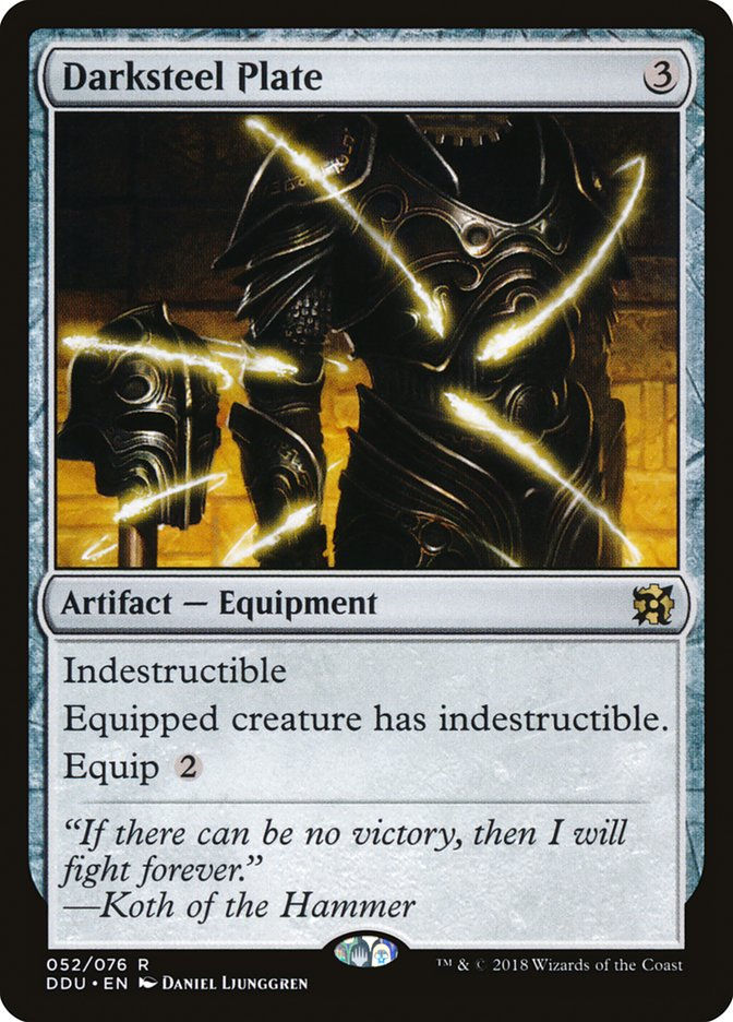 Darksteel Plate (ddu)