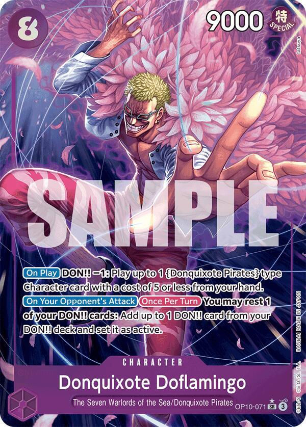 Donquixote Doflamingo (Parallel) (OP10-071) / Foil