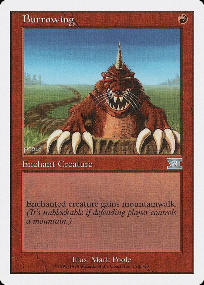 Burrowing (6ED) (170)
