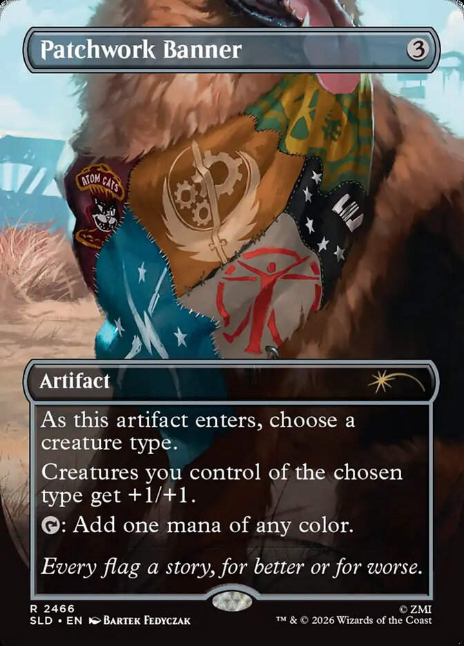 Patchwork Banner (SLD) (2466) / Borderless