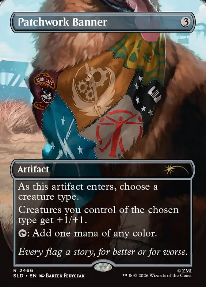 Patchwork Banner (SLD) (2466) / Borderless