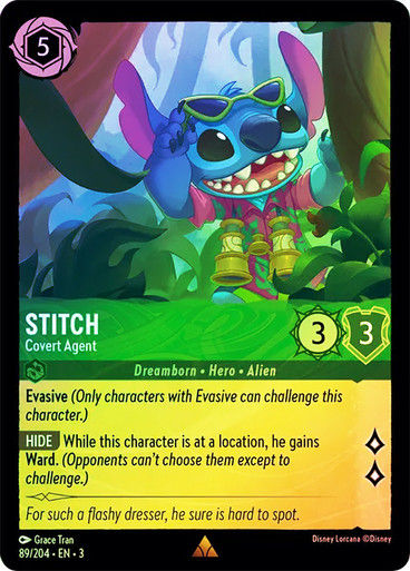 Stitch - Covert Agent (LOR_ITI) / Foil