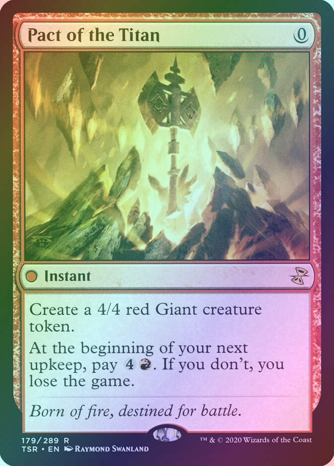 Pact of the Titan (TSR) (179) / Foil