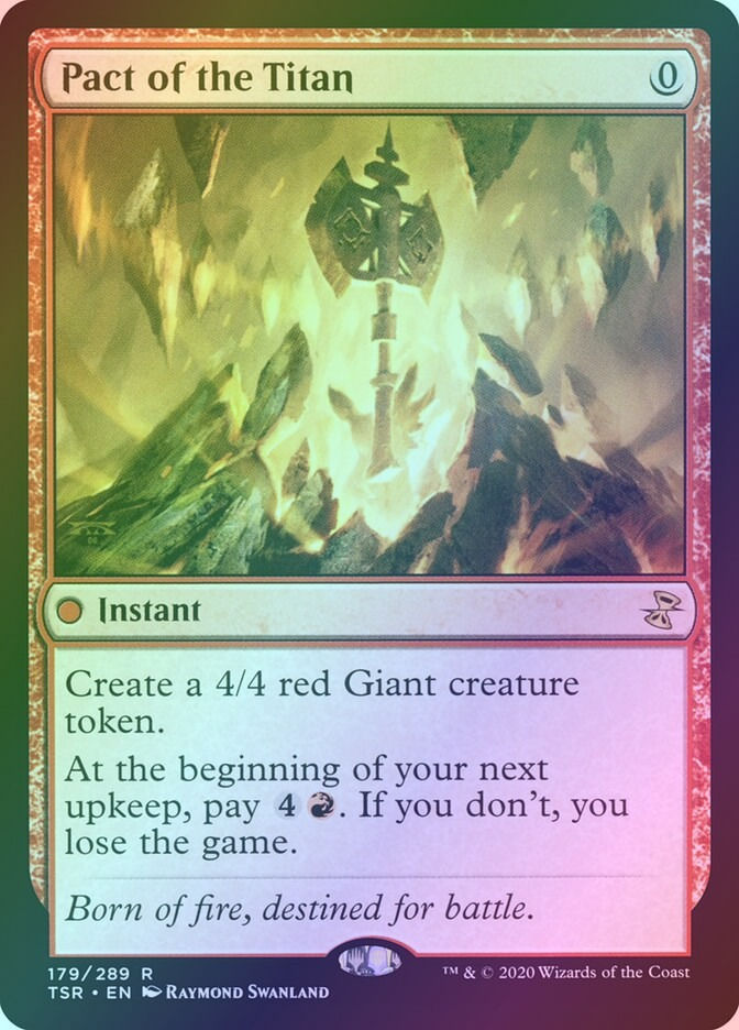Pact of the Titan (TSR) (179) / Foil