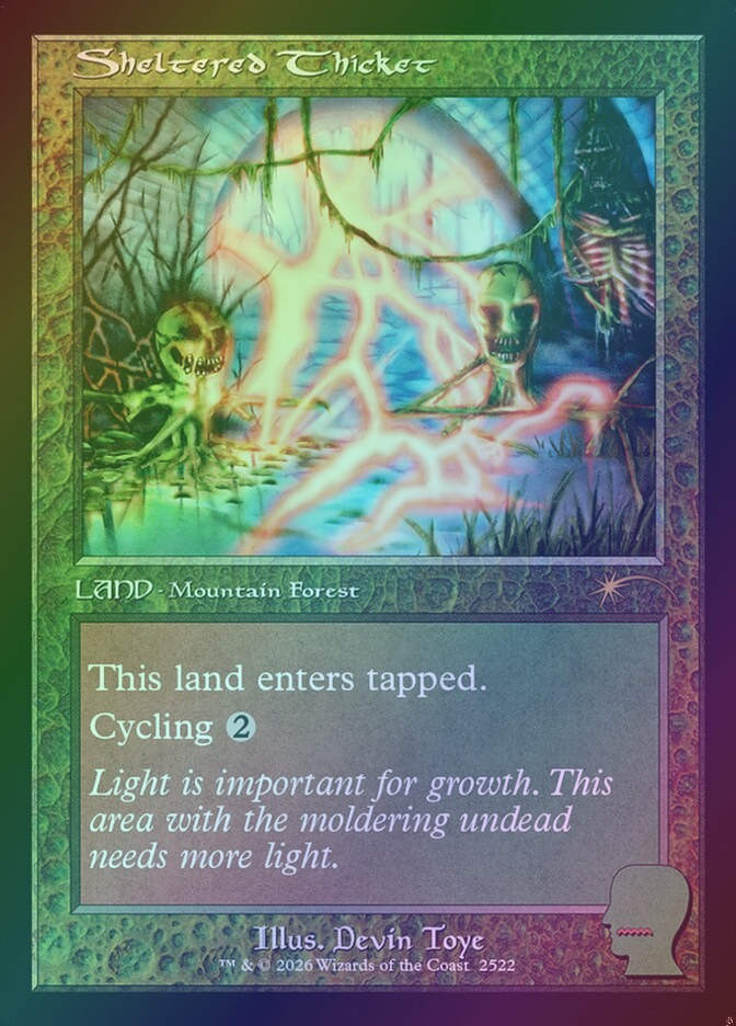 Sheltered Thicket (SLD) (2522) / Foil