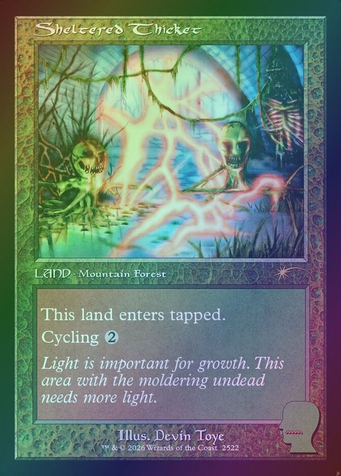 Sheltered Thicket (SLD) (2522) / Foil