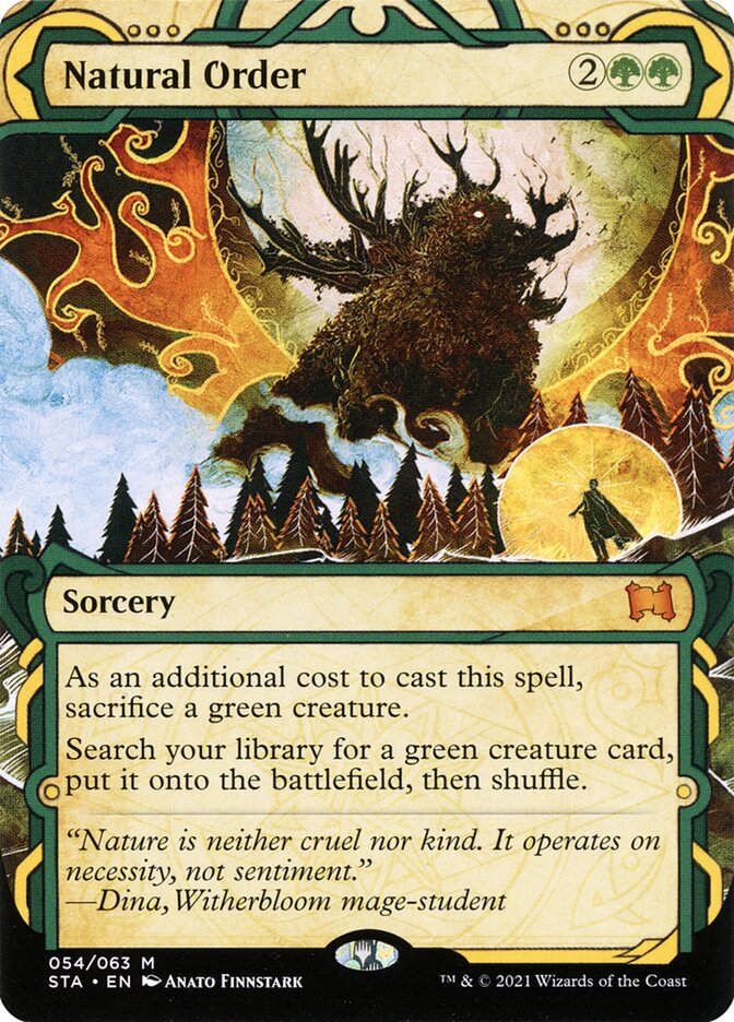 Natural Order (STA) (54) / Borderless / Showcase