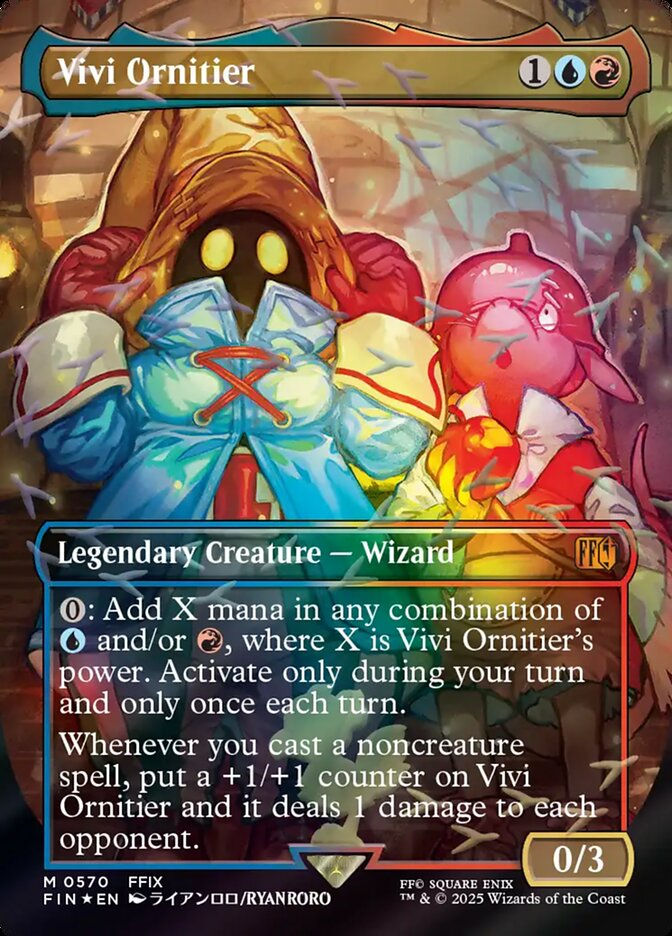 Vivi Ornitier (FIN) (570) / Borderless / Foil