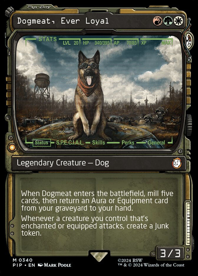Dogmeat, Ever Loyal (PIP) (340) / Showcase