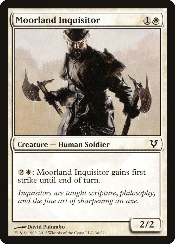 Moorland Inquisitor (AVR) (30) / Foil