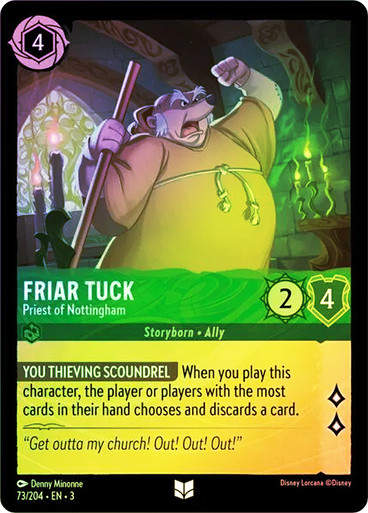 Friar Tuck - Priest of Nottingham (LOR_ITI) / Foil
