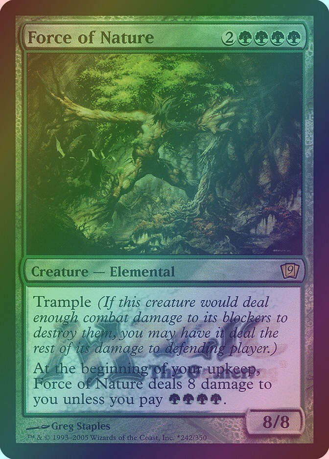 Force of Nature (P9ED) (242★) / Foil