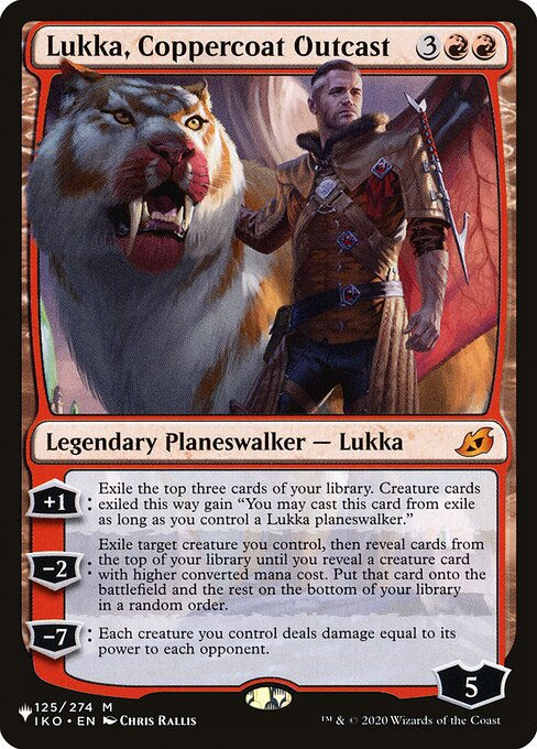 Lukka, Coppercoat Outcast (PLST) (IKO-125)