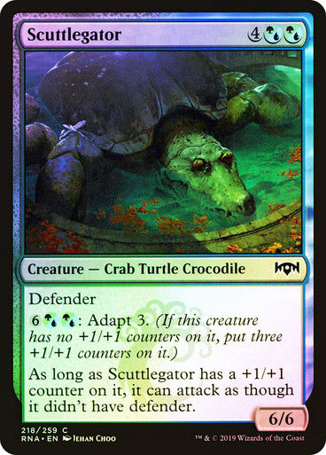 Scuttlegator (RNA) (218) / Foil