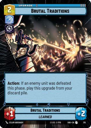 Brutal Traditions (Hyperspace) (SHD_#315) / Foil
