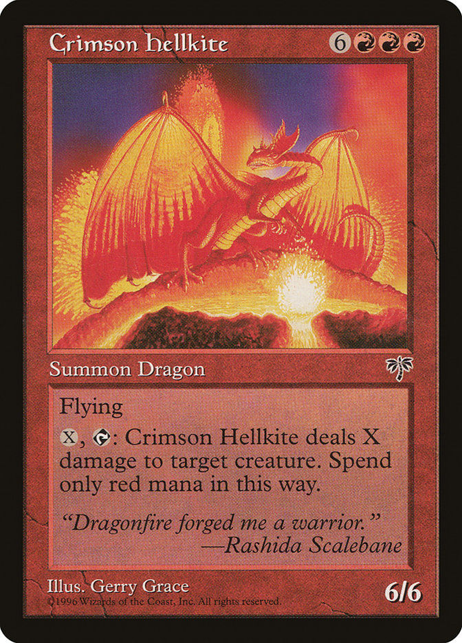 Crimson Hellkite (MIR) (167)