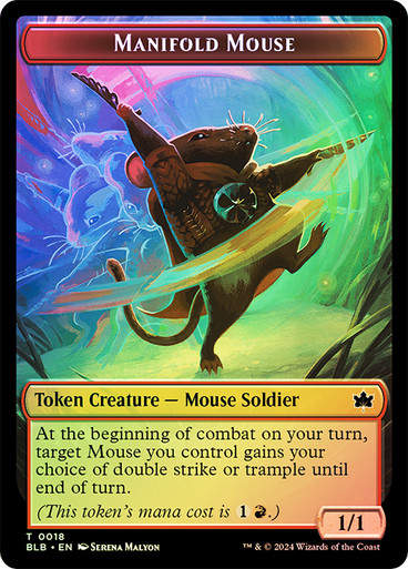 Manifold Mouse (tblb) (18) // Sword (tblb) (28)