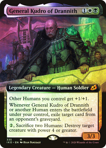 General Kudro of Drannith (IKO) (335) / Extended Art / Foil