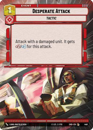 Desperate Attack (Hyperspace) (SHD_#448) / Foil
