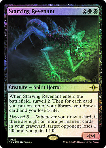 Starving Revenant (lci) / Foil