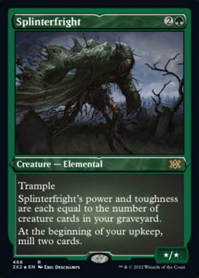 Splinterfright (2X2) / Etched Foil