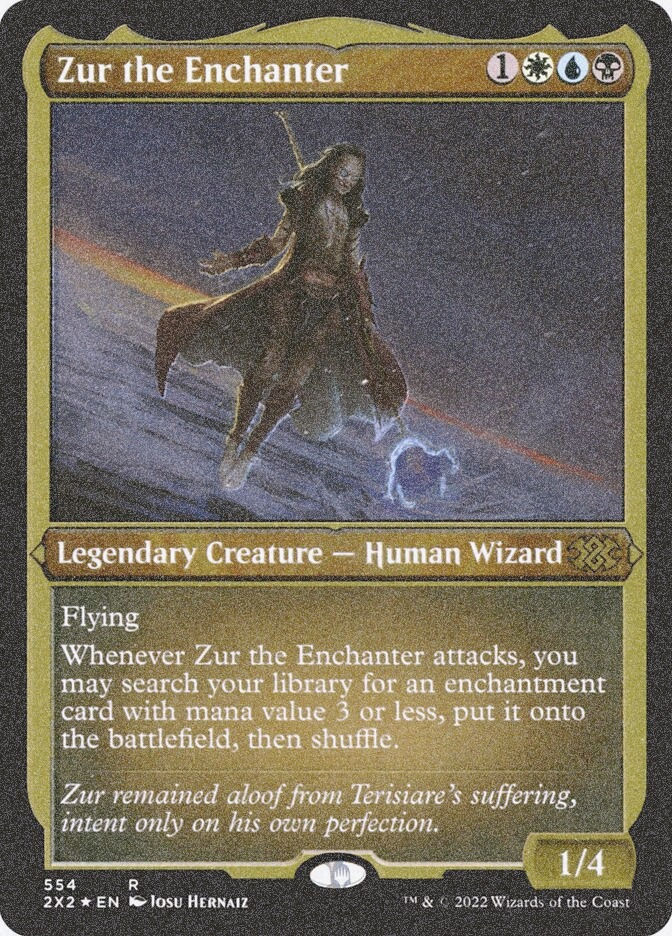 Zur the Enchanter (2X2) (554) / Foil Etched